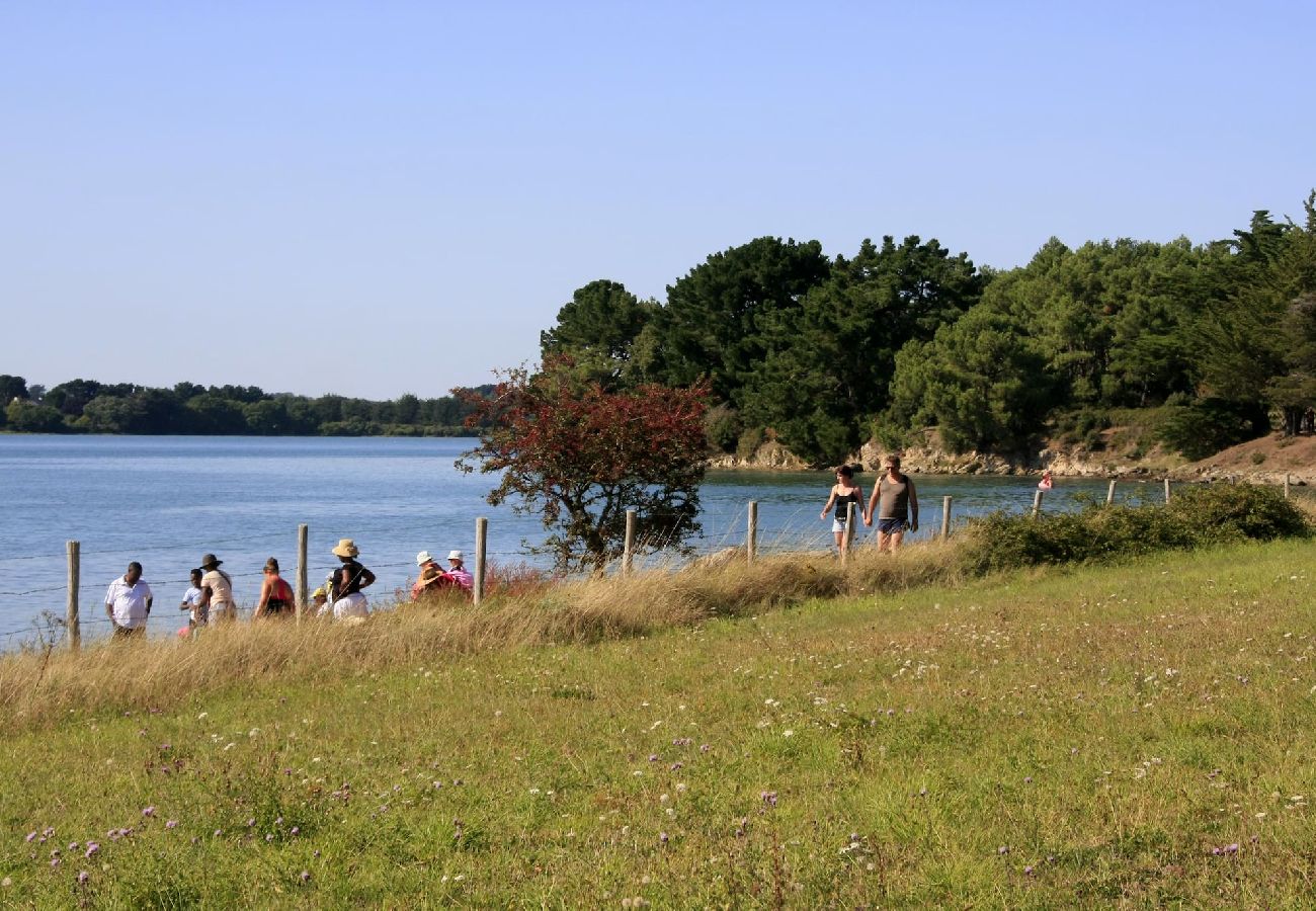 Maison à Baden - Maison avec jardin et vue sur mer à Baden, 4 pers. 