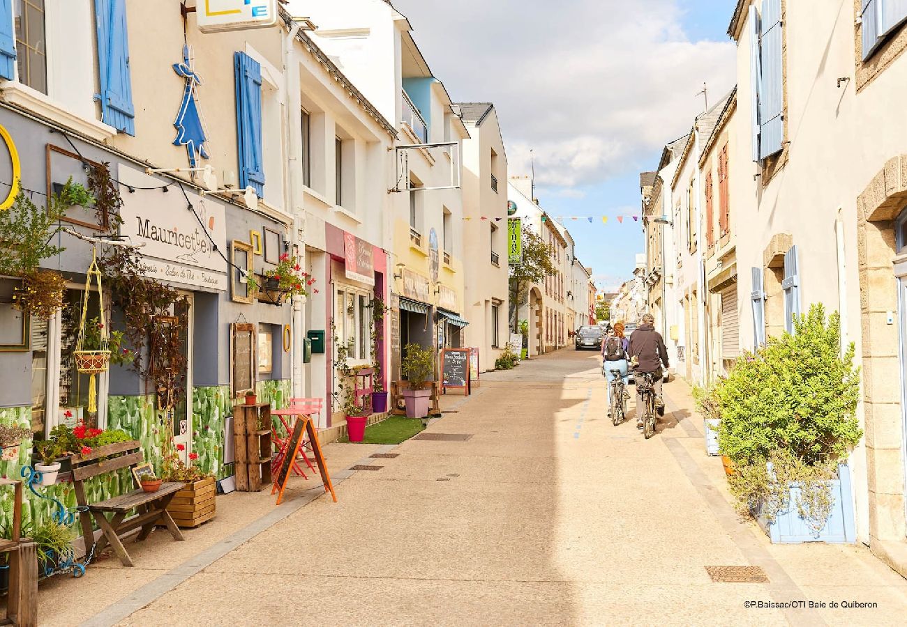 Maison mitoyenne à Erdeven - Erdeven, Petite maison de vacances, la mer à 2 pas 