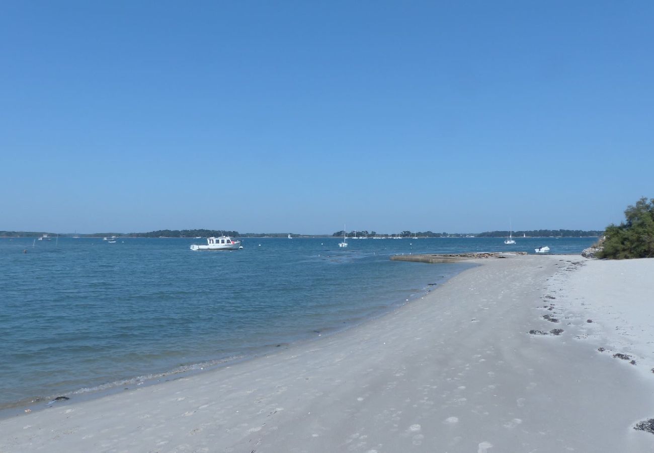 Appartement à Locmariaquer - Locmariaquer, Duplex 4 p. accès direct à la plage 