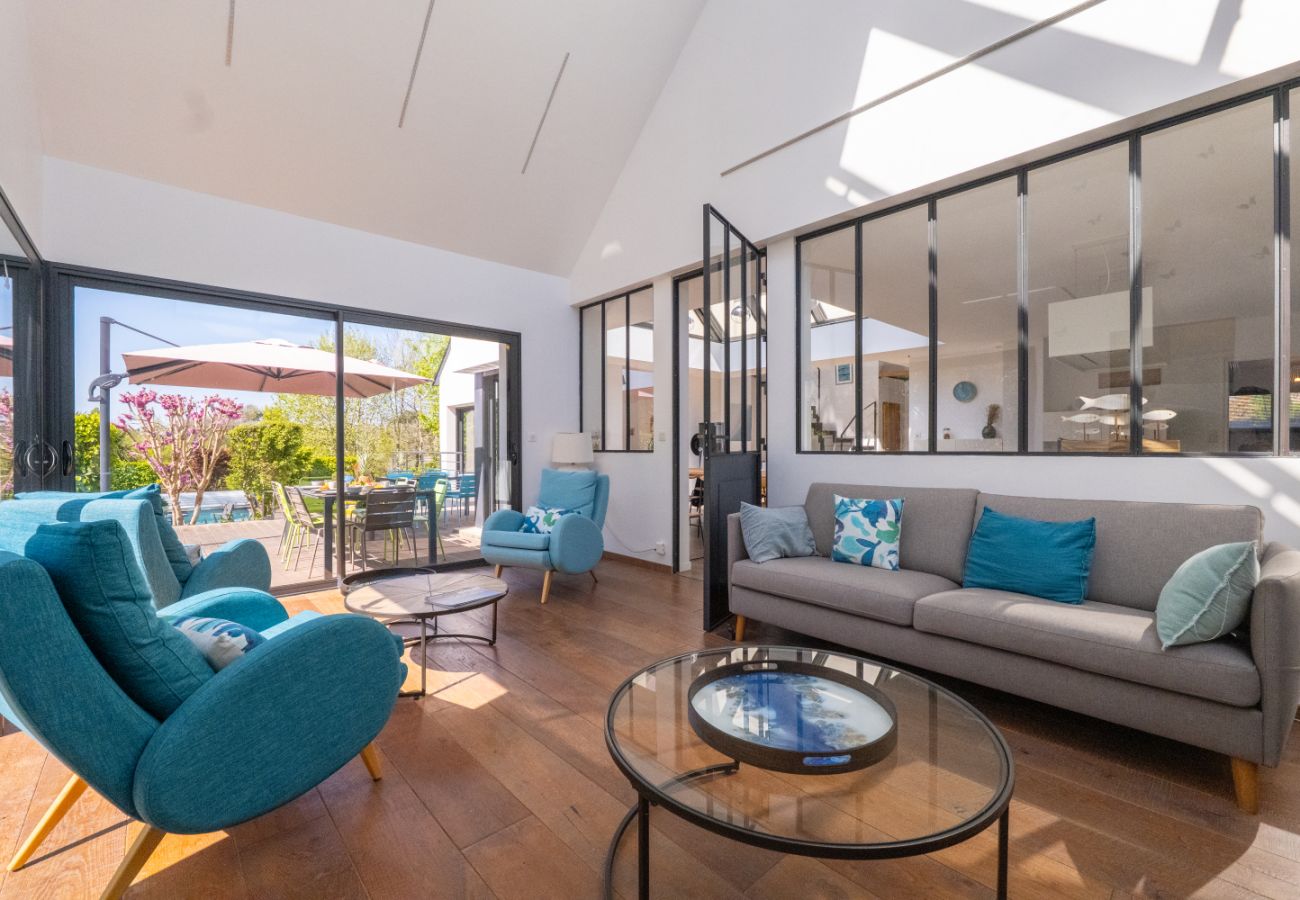 Maison à Erdeven - Proche Ria d'Etel - Grande Villa 5* avec piscine 