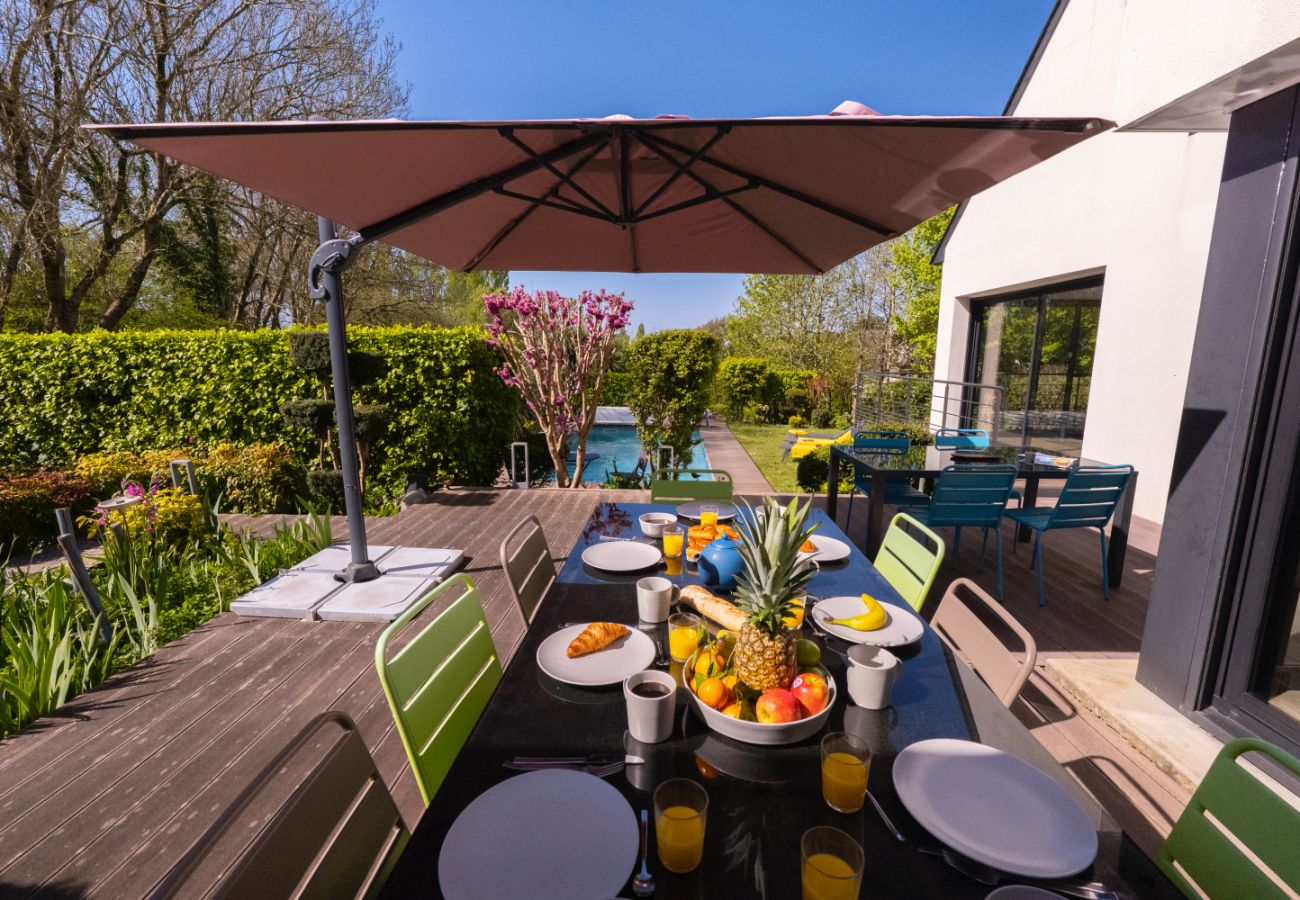 Maison à Erdeven - Proche Ria d'Etel - Grande Villa 5* avec piscine 