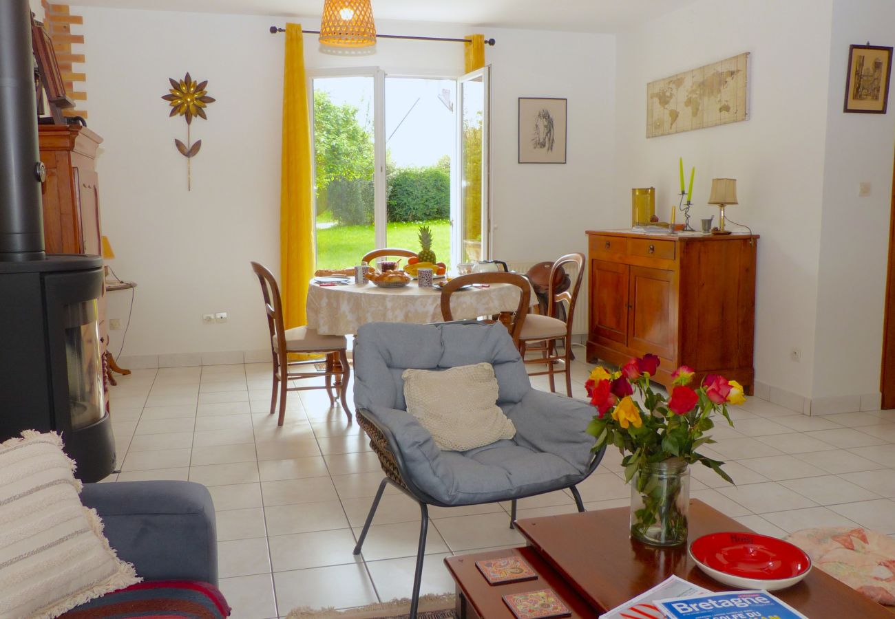 Maison à Plougoumelen - Charmante maison de village proche rivière du Bono 