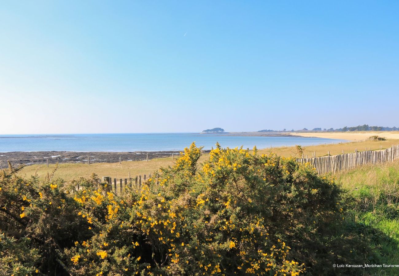 Maison à Locmariaquer - Belle longère 10 p au calme, proche de la mer 