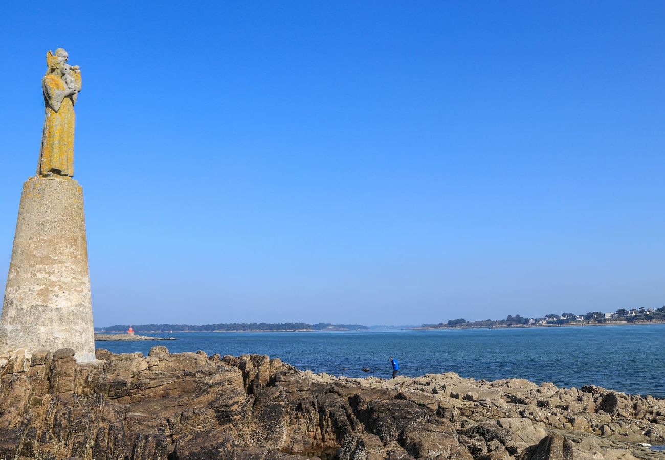 Maison à Locmariaquer - Belle longère 10 p au calme, proche de la mer 