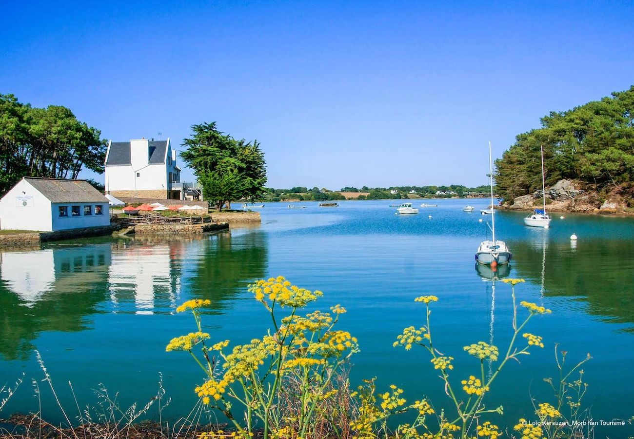 Maison à Larmor-Baden - Belle longère 3* en campagne à 800 m de la mer