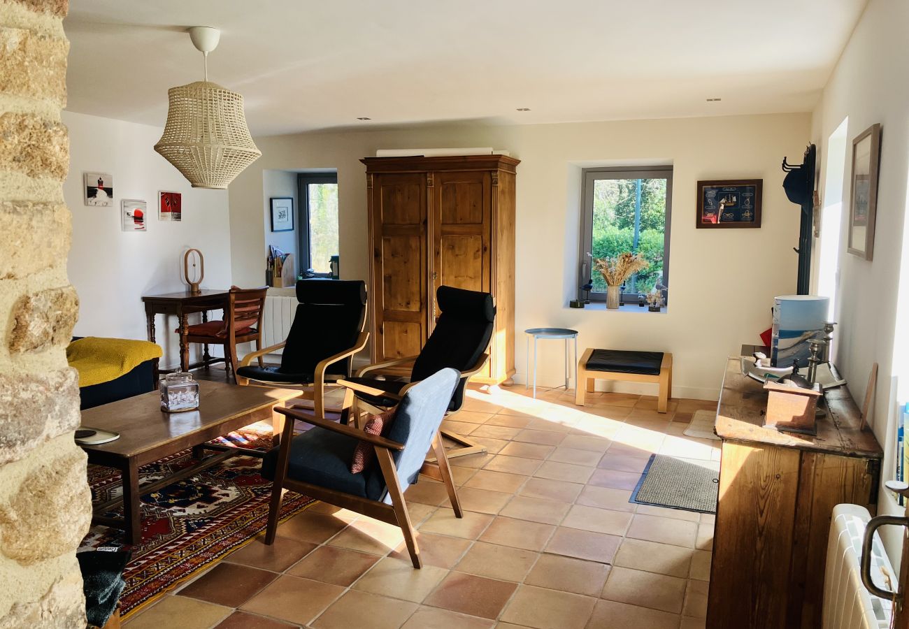 Maison à Larmor-Baden - Belle longère 3* en campagne à 800 m de la mer