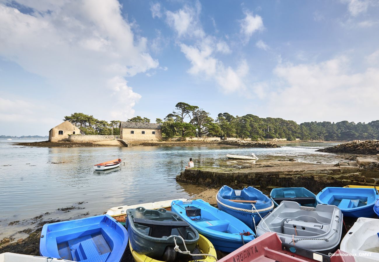 Maison à Larmor-Baden - Belle longère 3* en campagne à 800 m de la mer