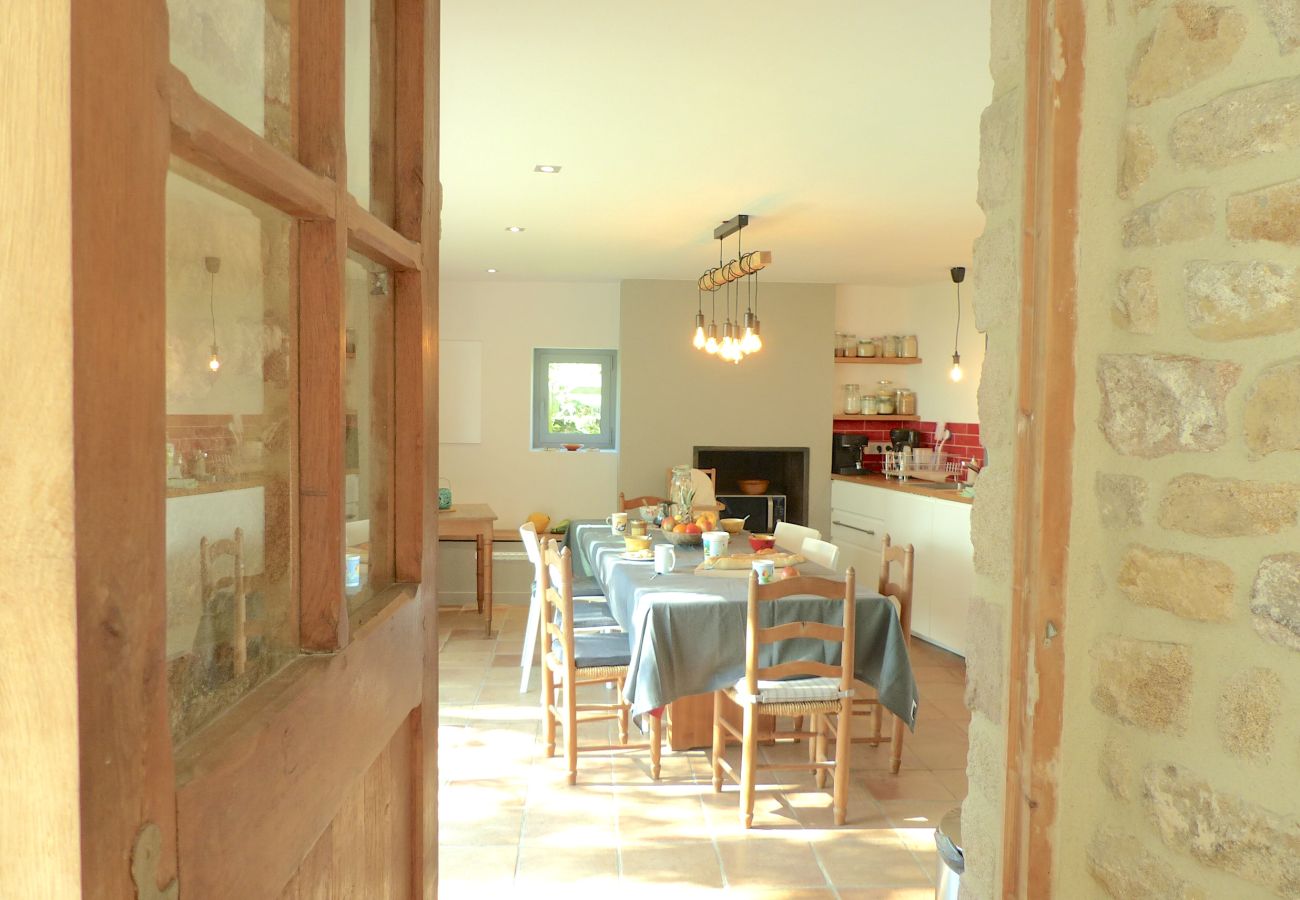 Maison à Larmor-Baden - Belle longère 3* en campagne à 800 m de la mer