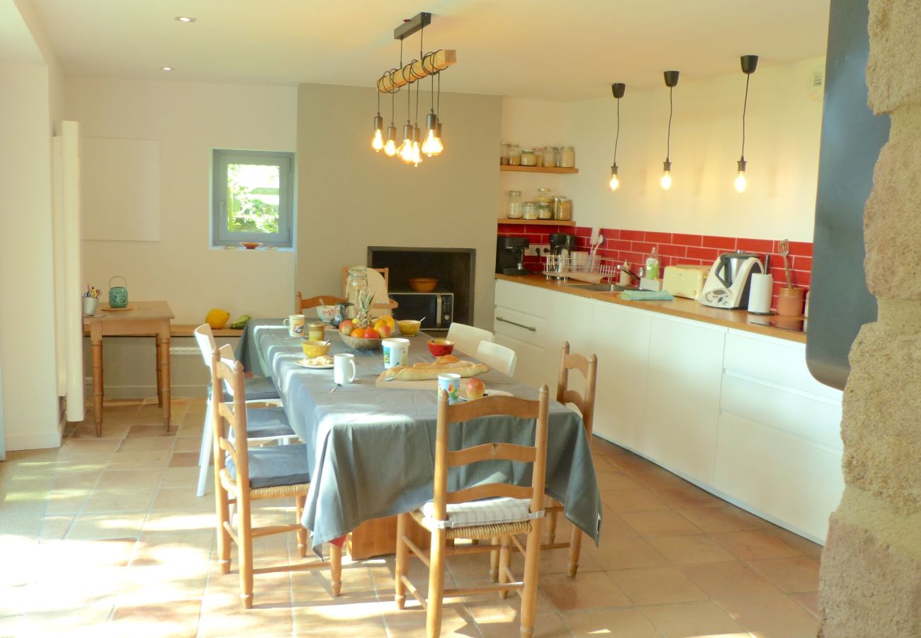 Maison à Larmor-Baden - Belle longère 3* en campagne à 800 m de la mer