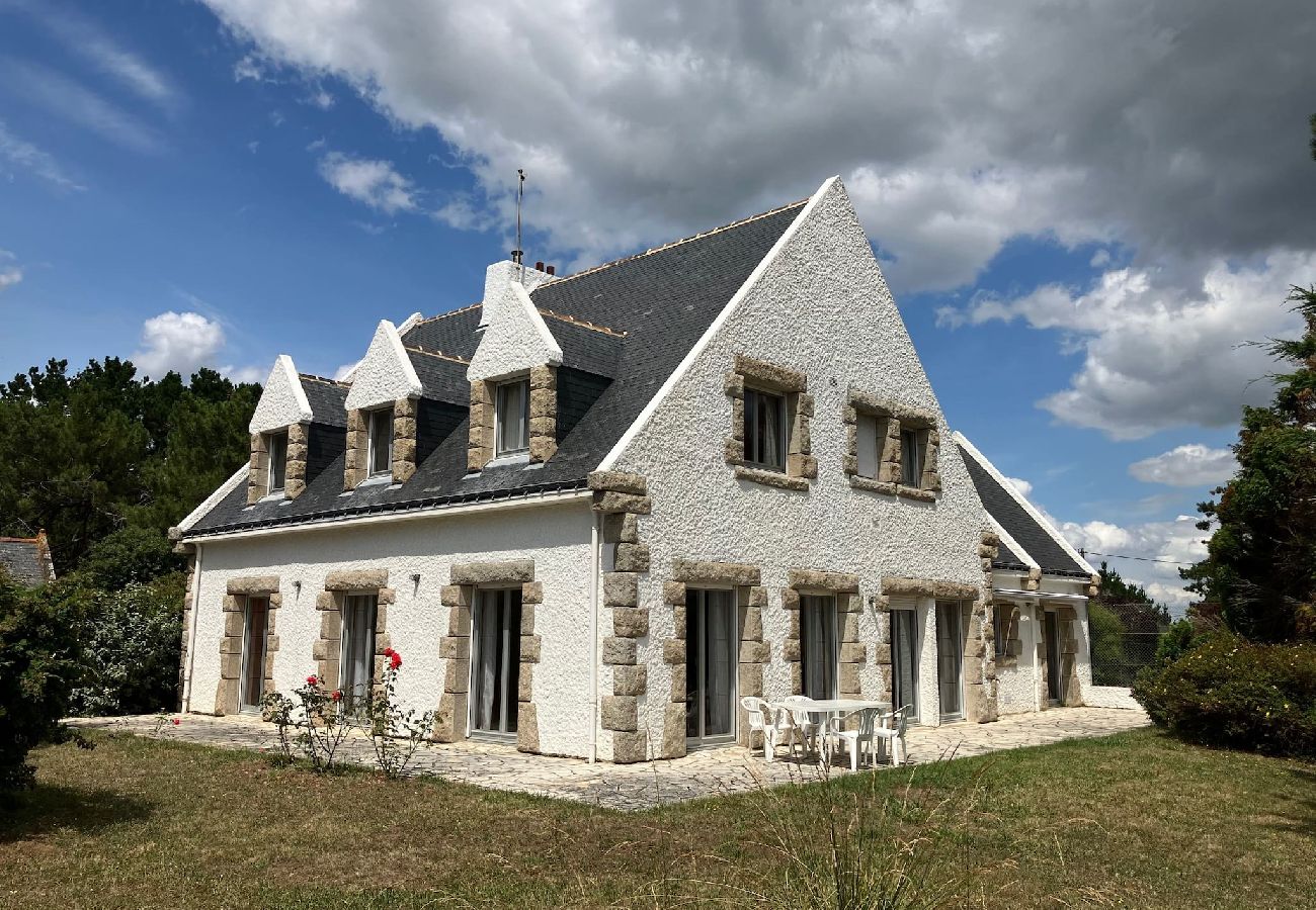 Villa à Saint-Philibert - Grande maison avec tennis, les plages à pied 