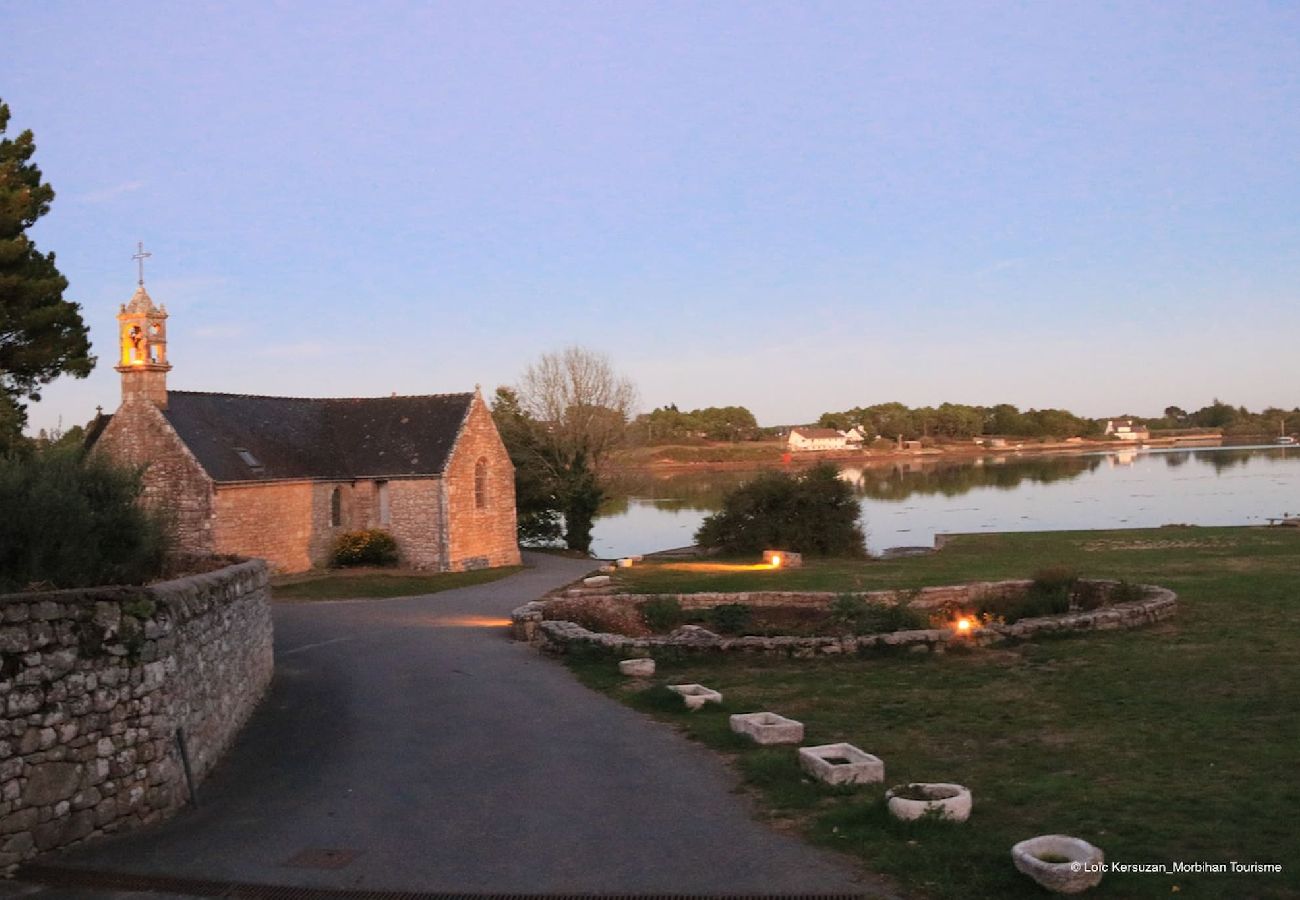 Villa à Saint-Philibert - Grande maison avec tennis, les plages à pied 