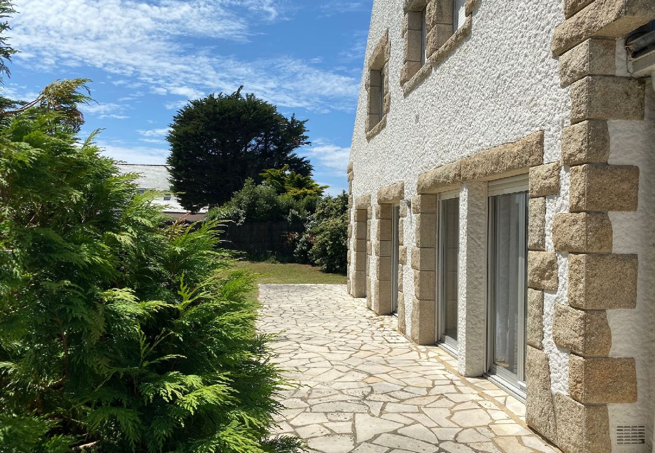 Villa à Saint-Philibert - Grande maison avec tennis, les plages à pied 