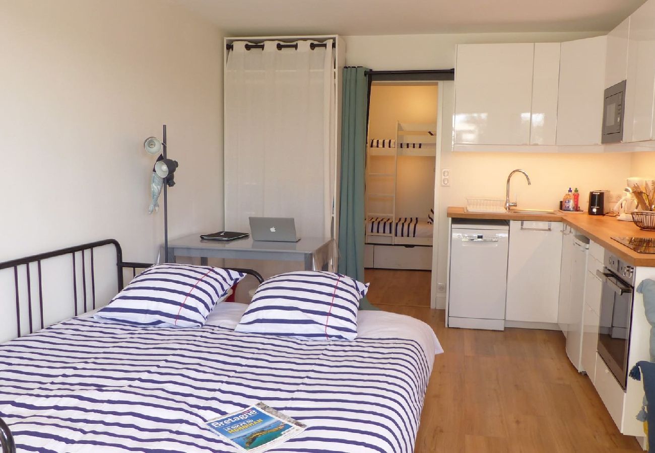 Appartement à Saint-Pierre-Quiberon - Studio les pieds dans l’eau à Penthièvre 