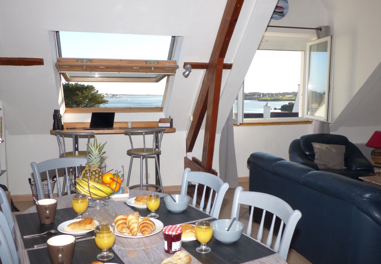 Appartement à Plouhinec - Appartement tout confort avec vue sur mer