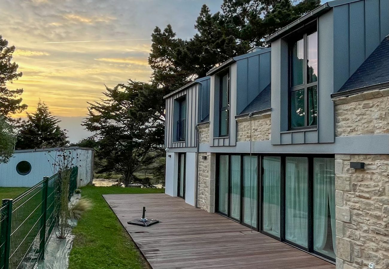 Maison à Plouhinec - Ria d'Etel, maison moderne face à la mer