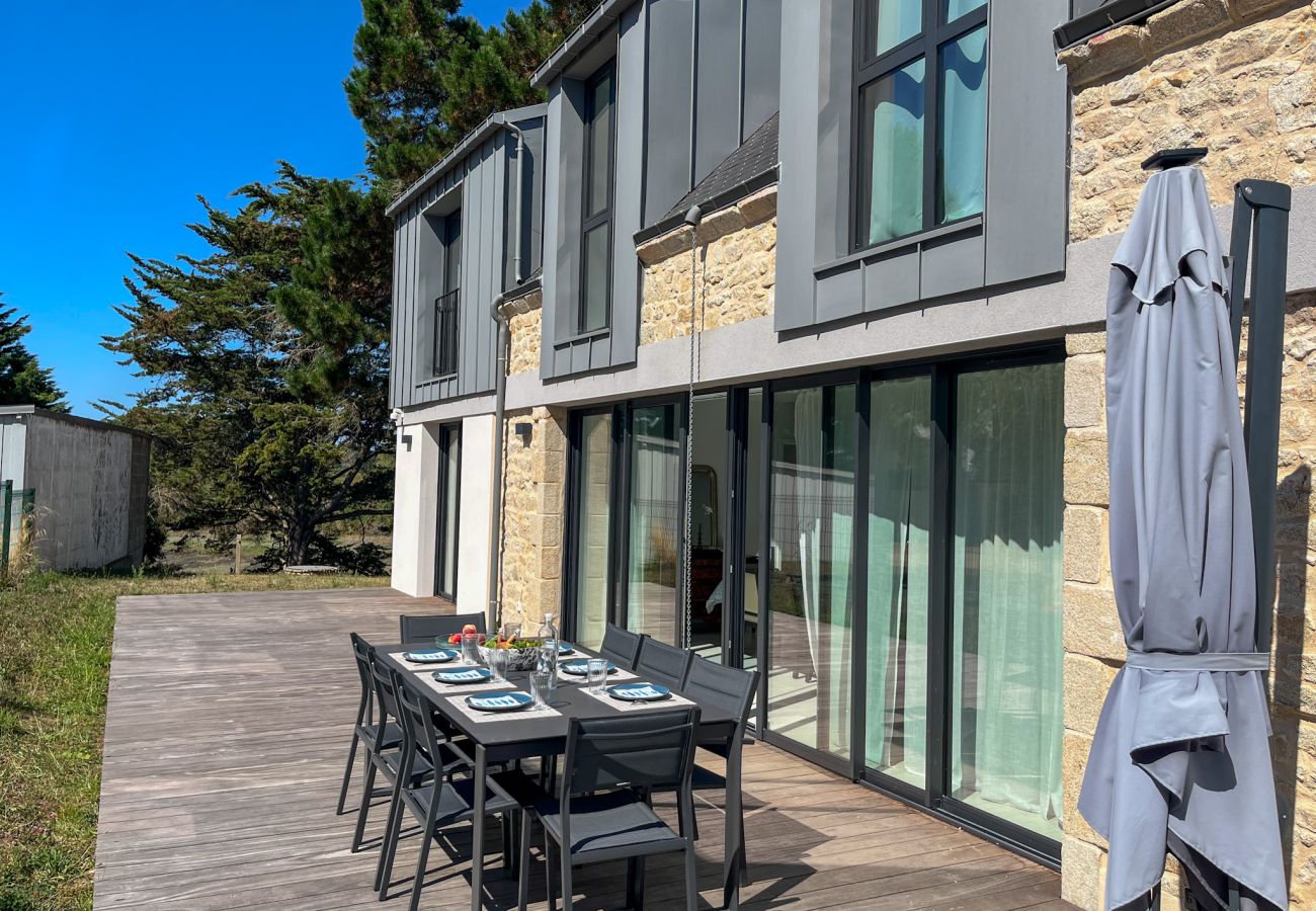 Maison à Plouhinec - Ria d'Etel, maison moderne face à la mer