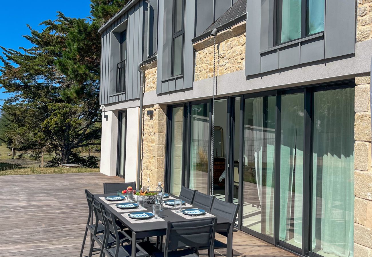 Maison à Plouhinec - Ria d'Etel, maison moderne face à la mer