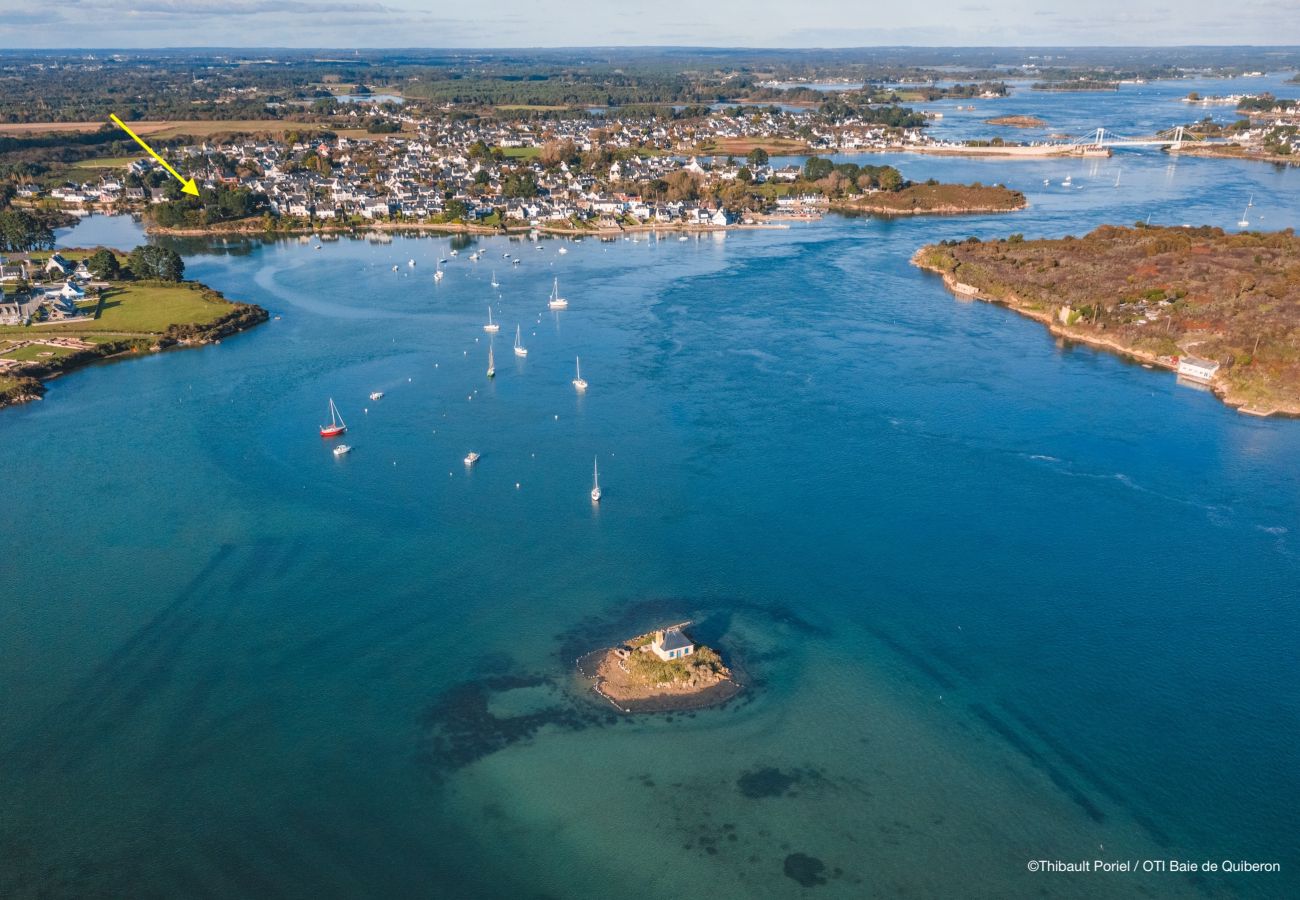 Maison à Plouhinec - Ria d'Etel, maison moderne face à la mer