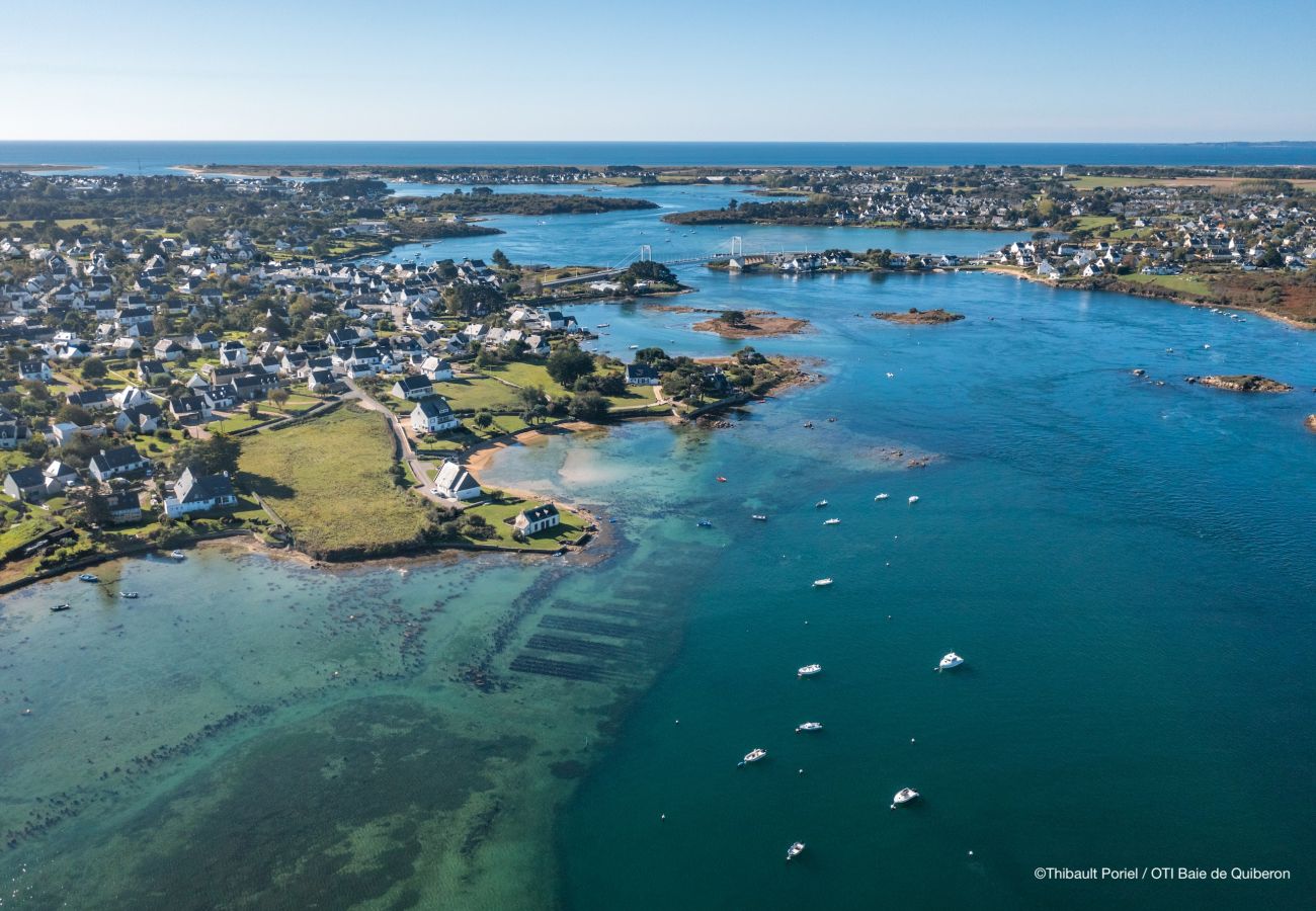 Maison à Plouhinec - Ria d'Etel, maison moderne face à la mer