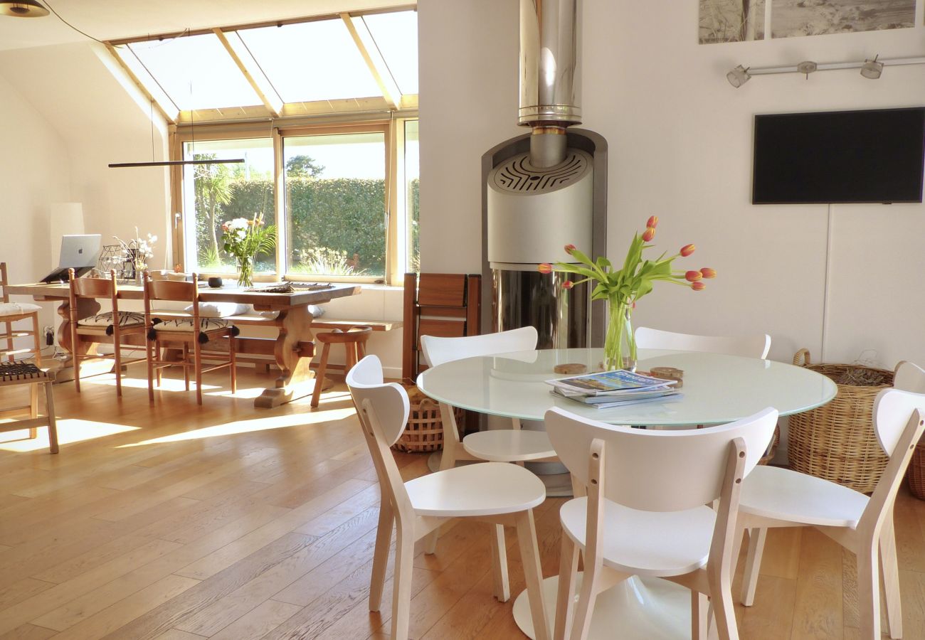 Villa à Erdeven - Kercolette, havre de paix avec piscine prox plages