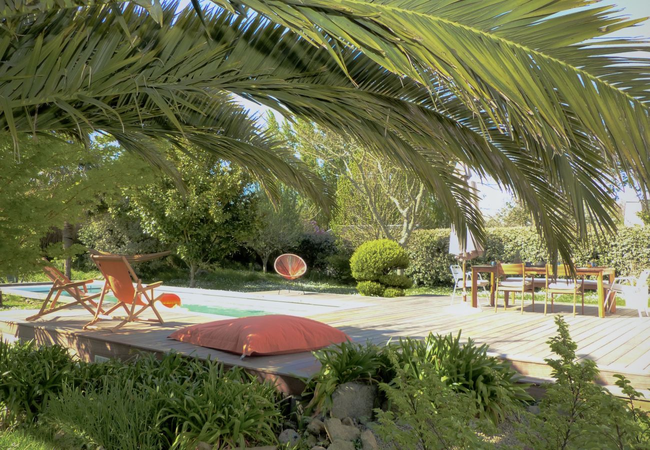 Villa à Erdeven - Kercolette, havre de paix avec piscine prox plages
