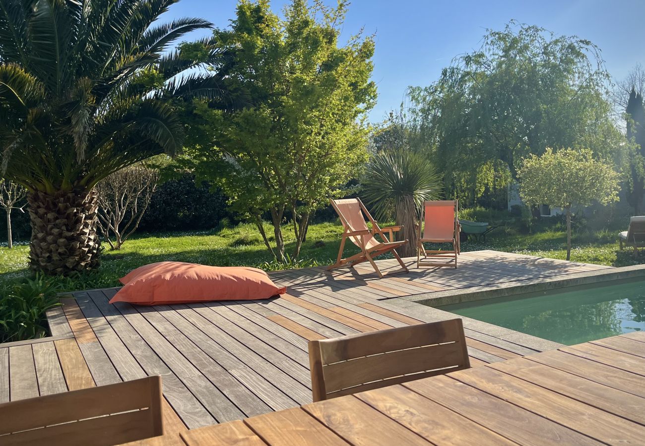 Villa à Erdeven - Kercolette, havre de paix avec piscine prox plages