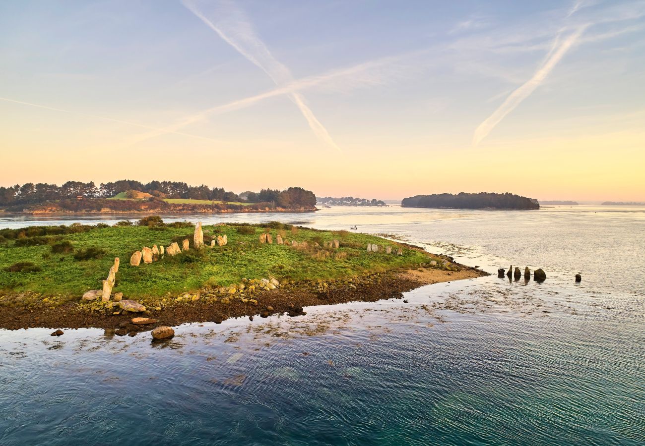 Villa à Erdeven - Kercolette, havre de paix avec piscine prox plages
