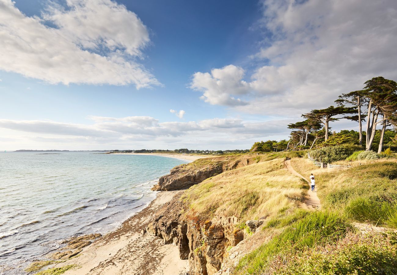 Villa à Erdeven - Kercolette, havre de paix avec piscine prox plages