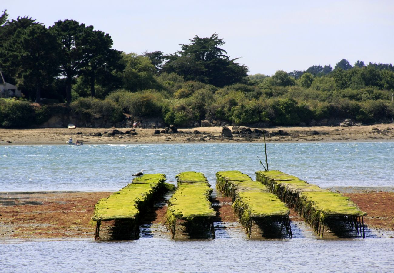 Villa à Erdeven - Kercolette, havre de paix avec piscine prox plages