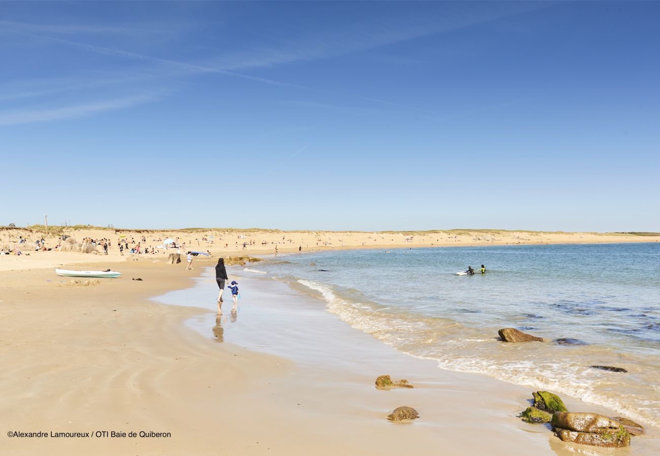 Villa à Erdeven - Kercolette, havre de paix avec piscine prox plages