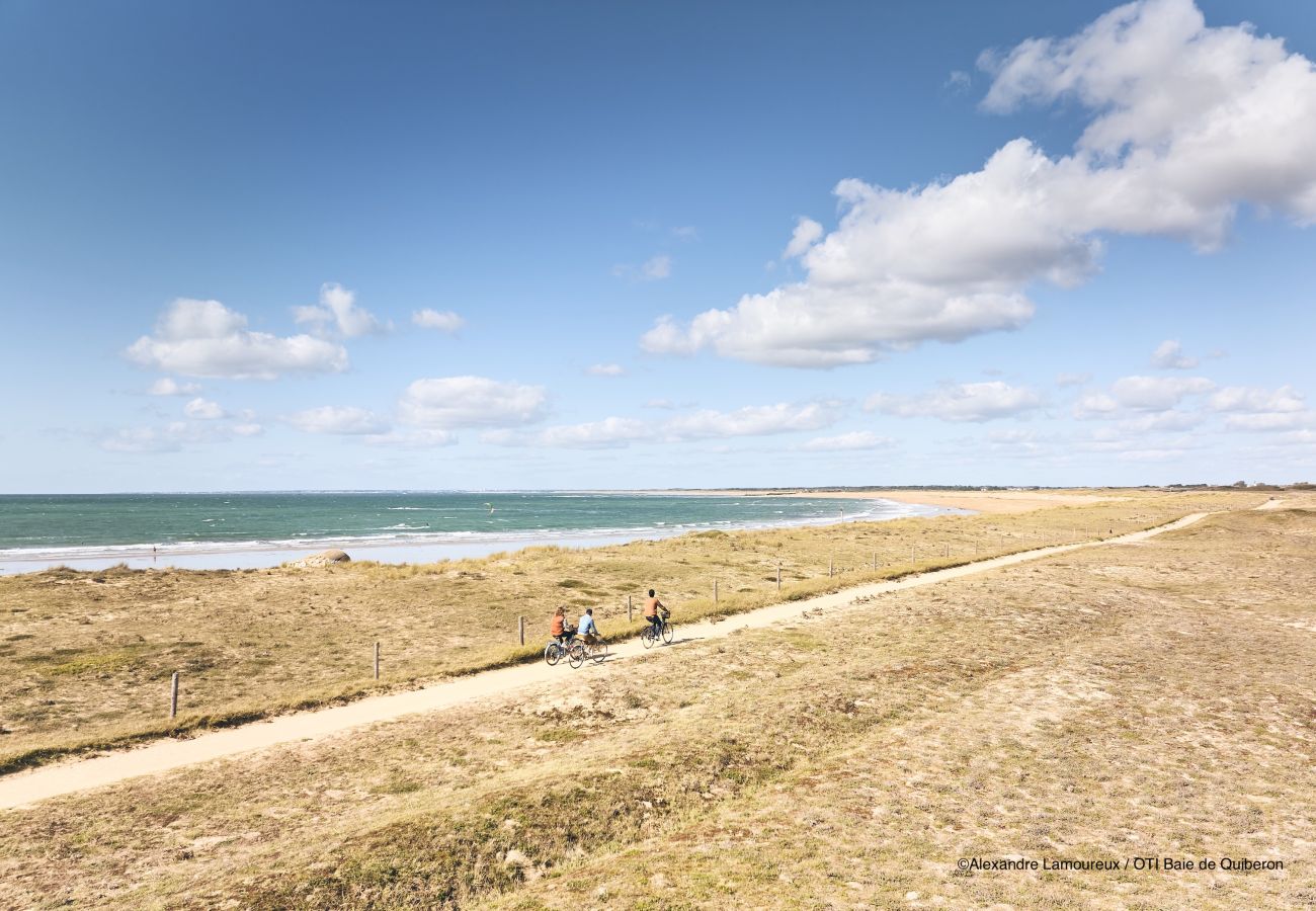 Villa à Erdeven - Kercolette, havre de paix avec piscine prox plages
