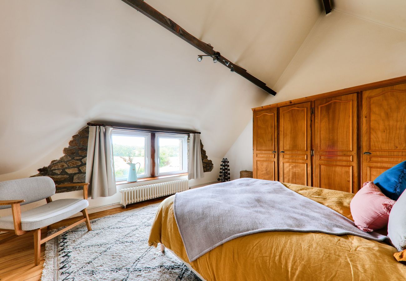 Maison à Plougoumelen - Chaumière bretonne avec jardin, Golfe du Morbihan