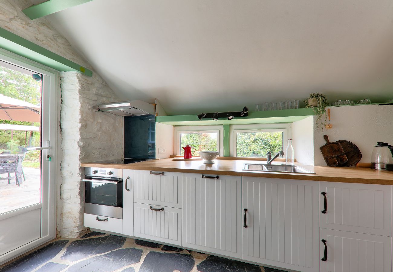 Maison à Plougoumelen - Chaumière bretonne avec jardin, Golfe du Morbihan