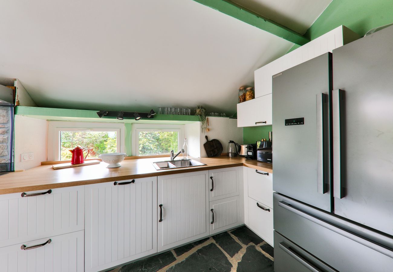 Maison à Plougoumelen - Chaumière bretonne avec jardin, Golfe du Morbihan
