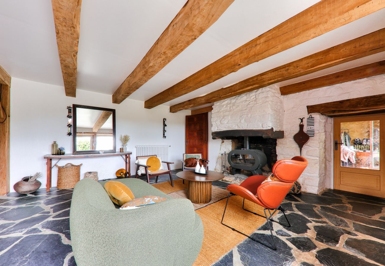 Maison à Plougoumelen - Chaumière bretonne avec jardin, Golfe du Morbihan
