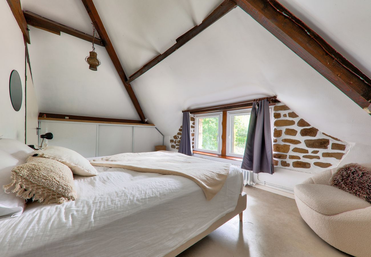 Maison à Plougoumelen - Chaumière bretonne avec jardin, Golfe du Morbihan