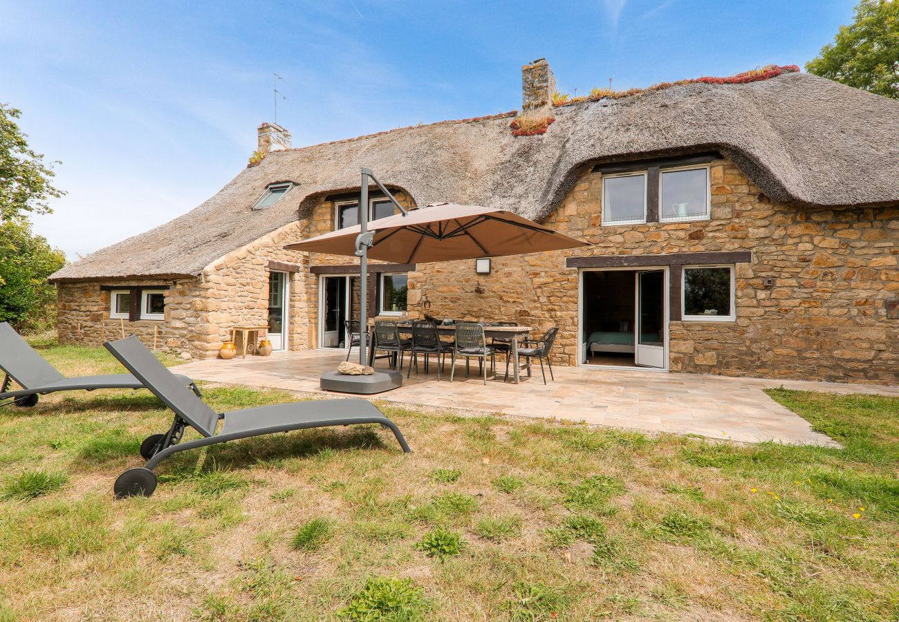 Maison à Plougoumelen - Chaumière bretonne avec jardin, Golfe du Morbihan