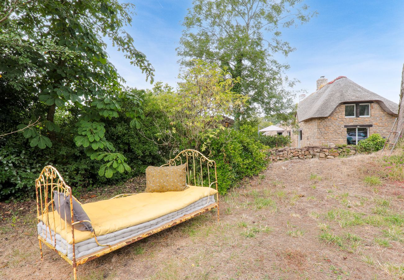Maison à Plougoumelen - Chaumière bretonne avec jardin, Golfe du Morbihan