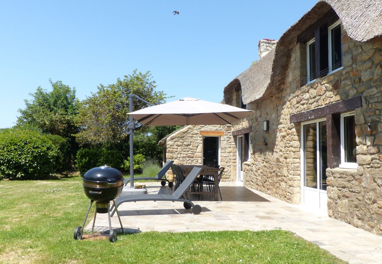 Maison à Plougoumelen - Chaumière bretonne avec jardin, Golfe du Morbihan