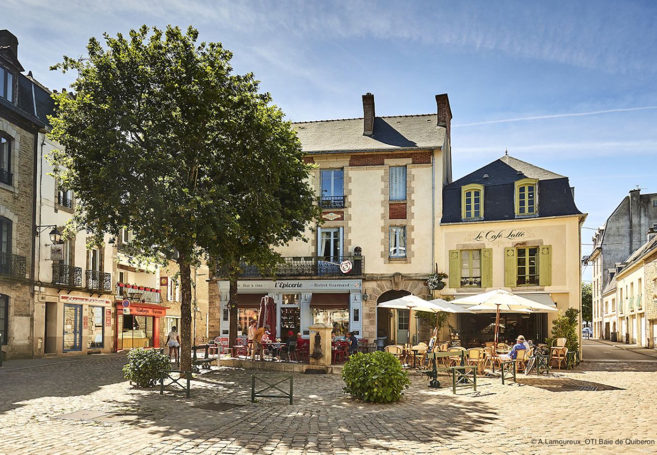 Maison à Plougoumelen - Authentique chaumière bretonne entre Baden Le Bono 4 à 6 p.