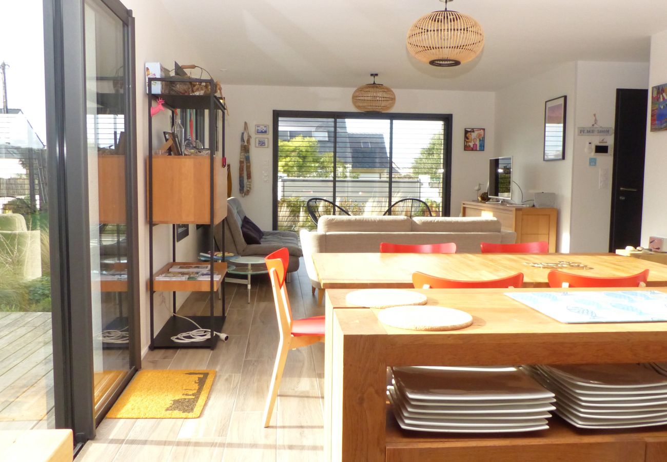 Maison à Saint-Pierre-Quiberon - Les Voiliers, villa 4* avec jardin près des plages