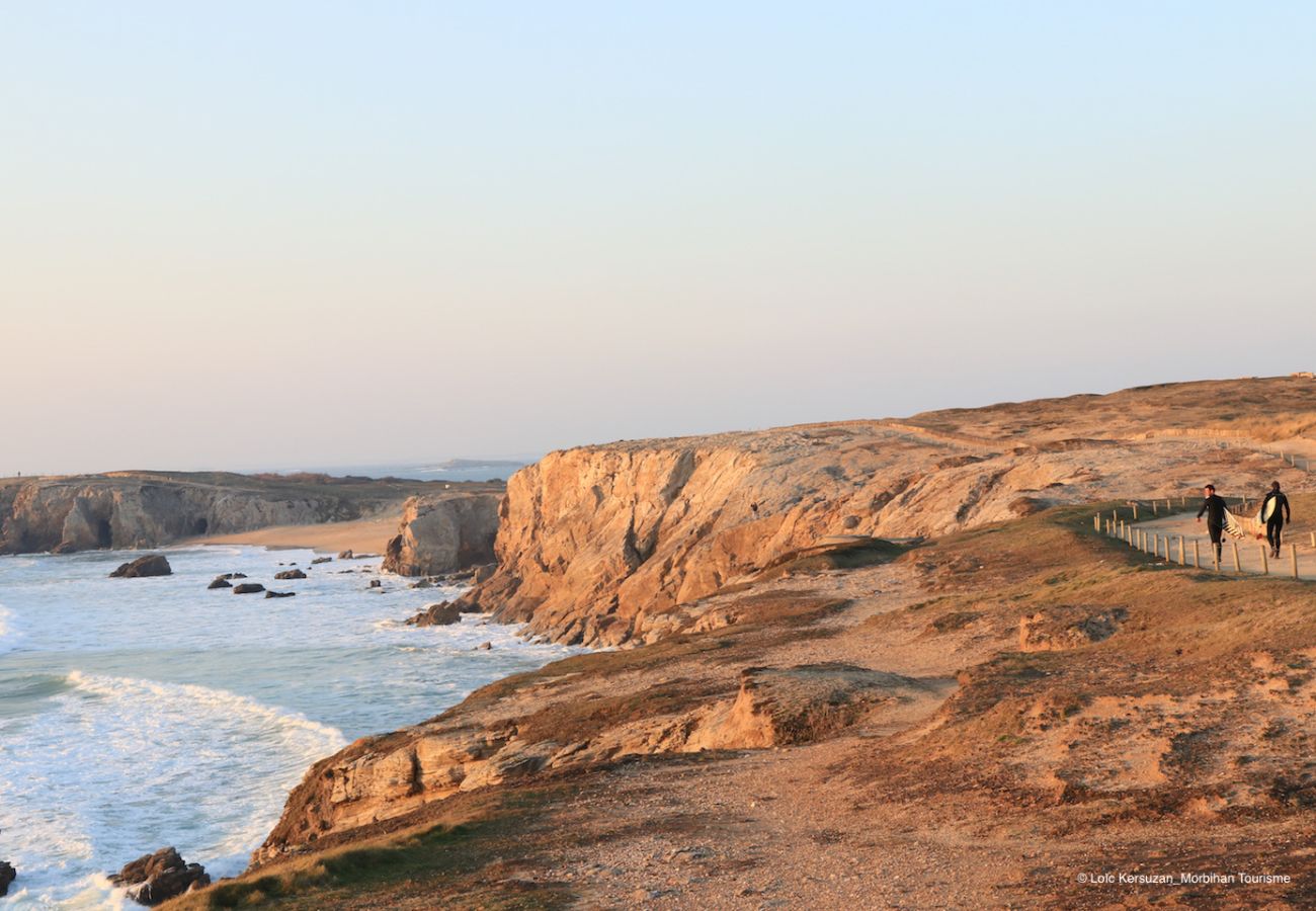 Maison à Saint-Pierre-Quiberon - Les Voiliers, villa 4* avec jardin près des plages