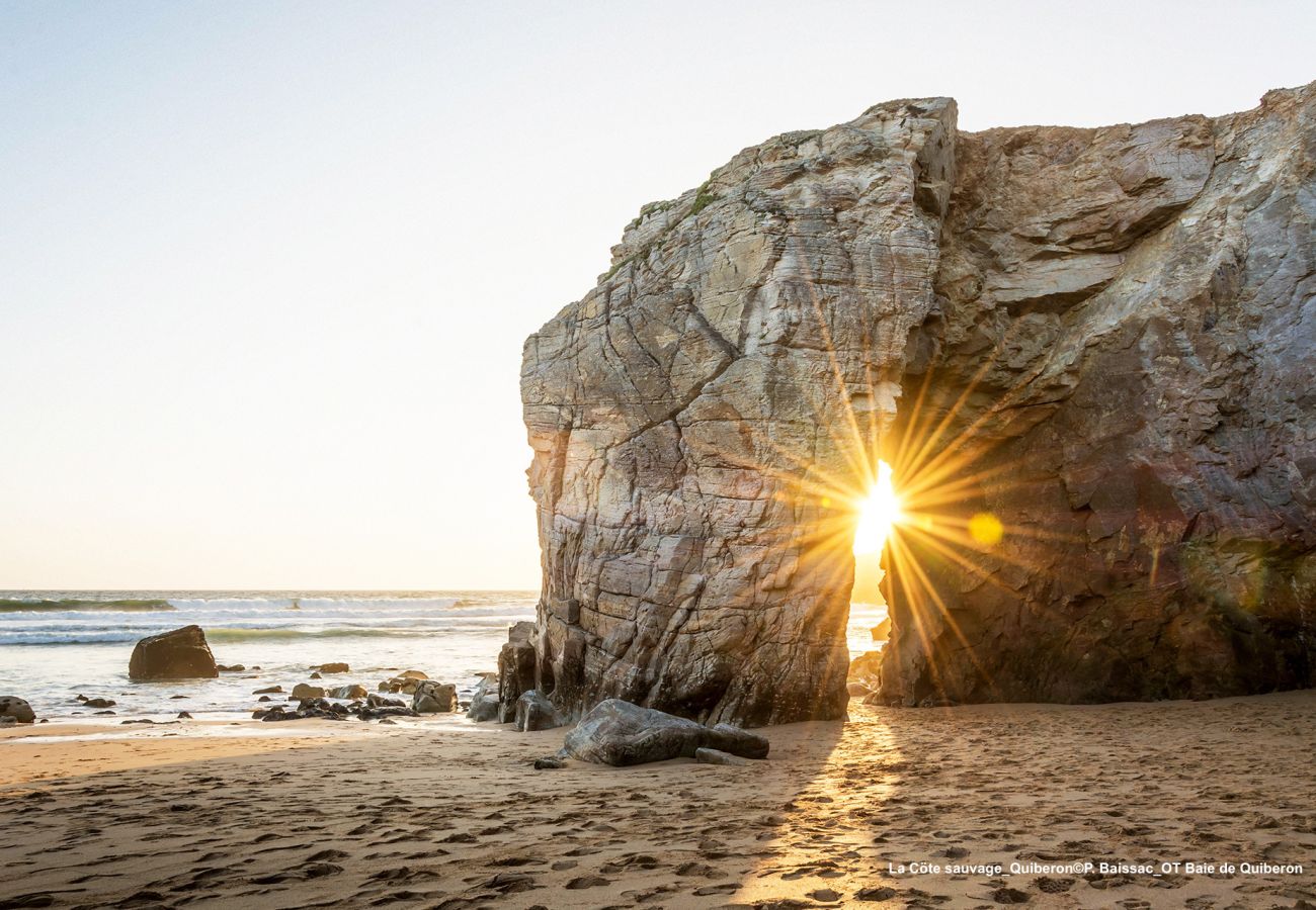 Maison à Saint-Pierre-Quiberon - Les Voiliers, villa 4* avec jardin près des plages