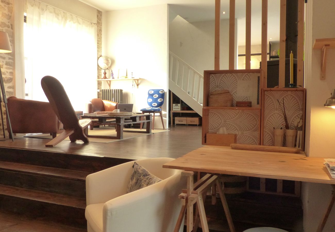 Maison à Vannes - Maison de ville avec piscine