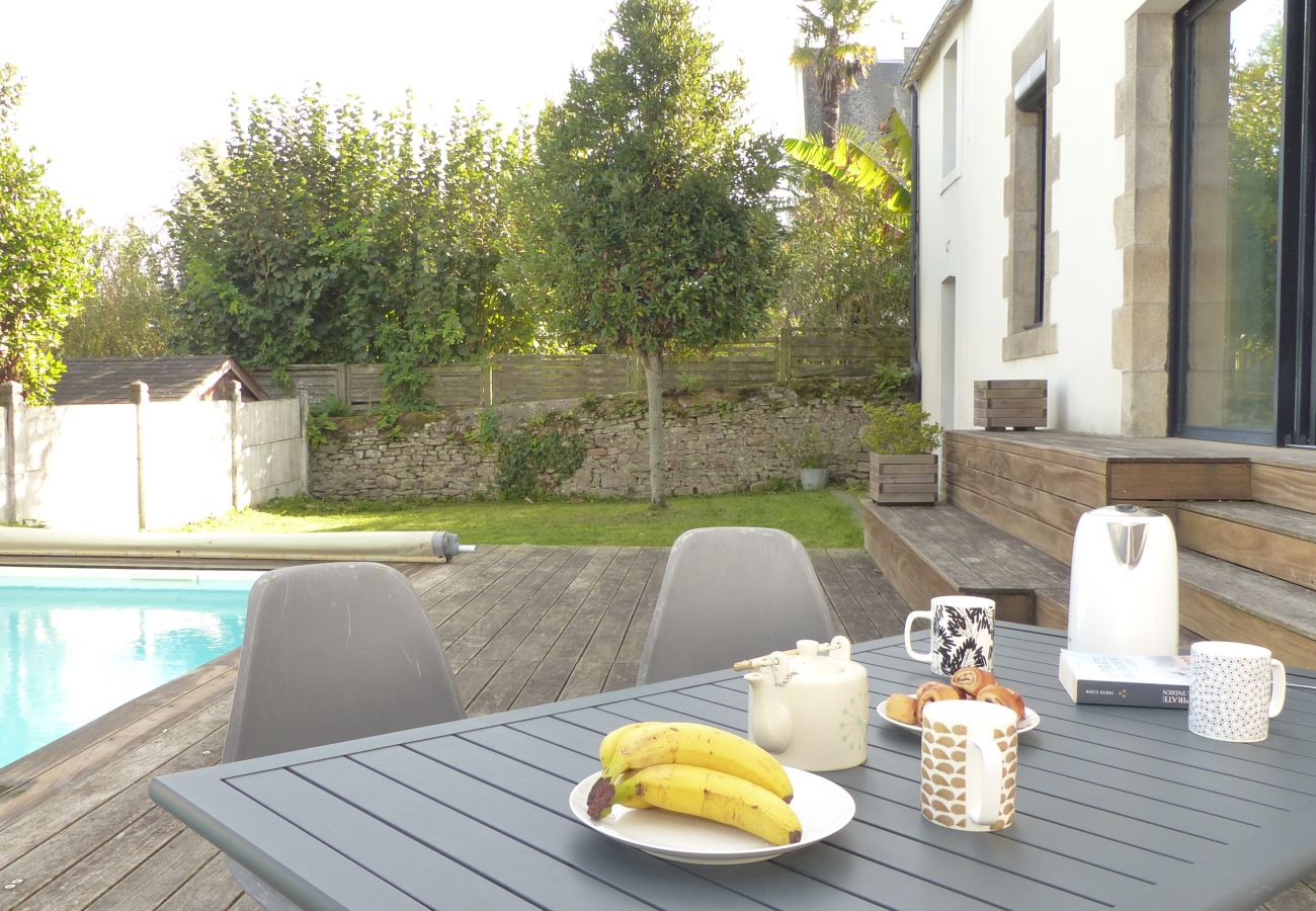 Maison à Vannes - Maison de ville avec piscine