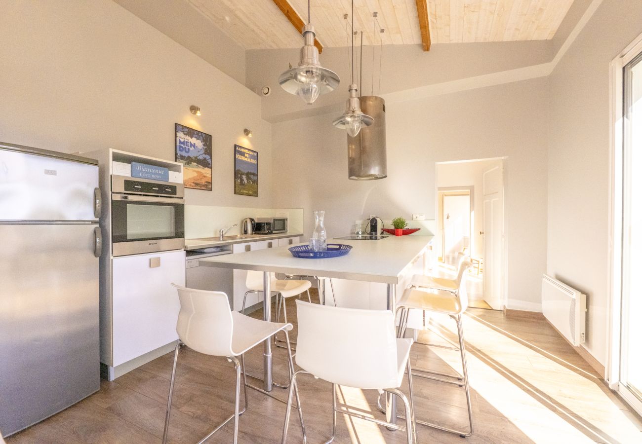 Maison à La Trinité-sur-Mer - Maison de vacances avec jardin proche de la plage du Men Du