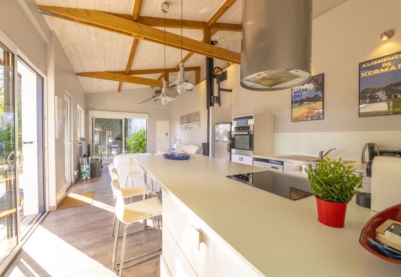 Maison à La Trinité-sur-Mer - Maison de vacances avec jardin proche de la plage du Men Du