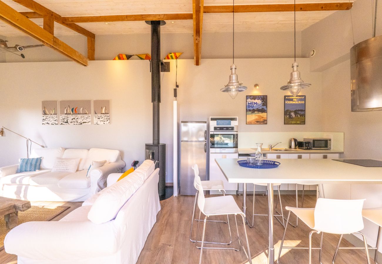 Maison à La Trinité-sur-Mer - Maison de vacances avec jardin proche de la plage du Men Du