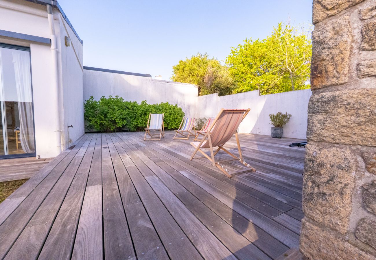Maison à La Trinité-sur-Mer - Maison de vacances avec jardin proche de la plage du Men Du
