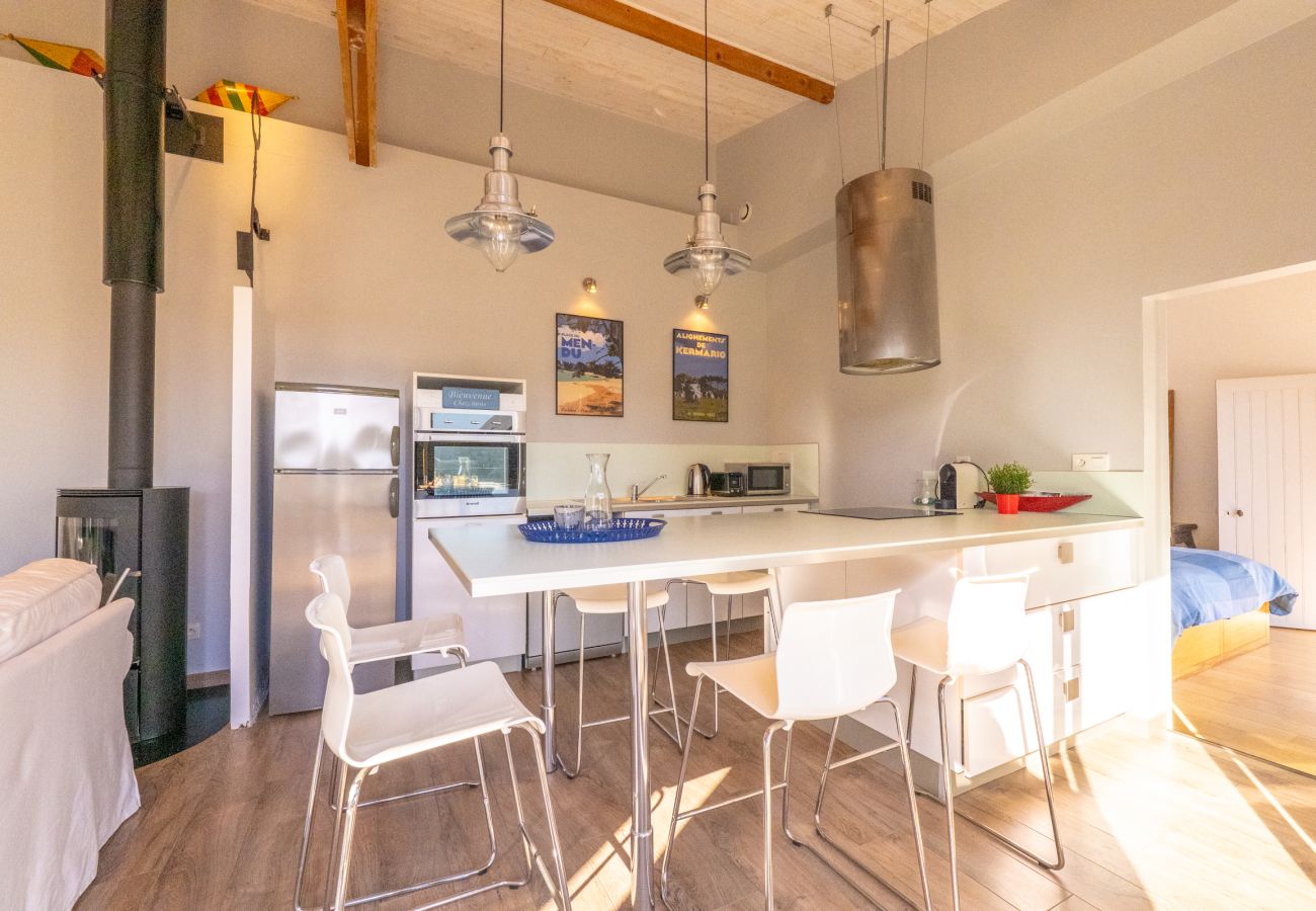 Maison à La Trinité-sur-Mer - Maison de vacances avec jardin proche de la plage du Men Du